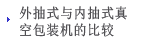 外抽式与内抽式真 空包装机的比较